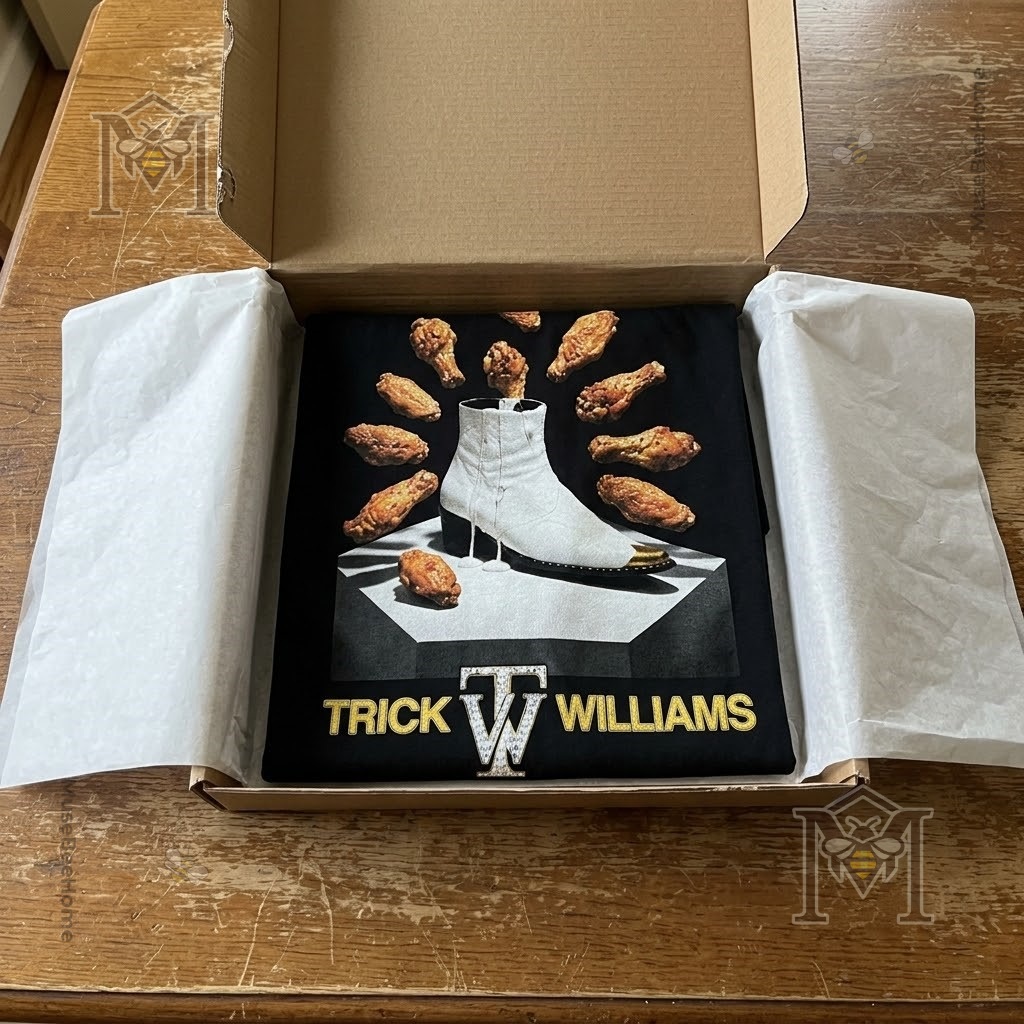 Trick Williams Lemon Pepper Steppers WWE T-Shirt - photo 4