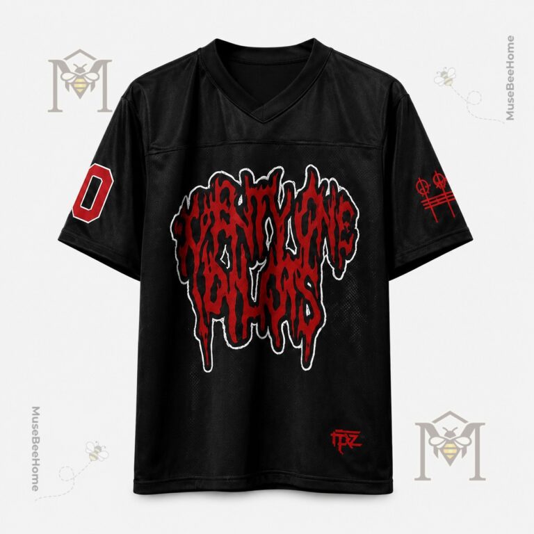 Twenty One Pilots Ohio Stadium Football Mesh Jersey - photo 2