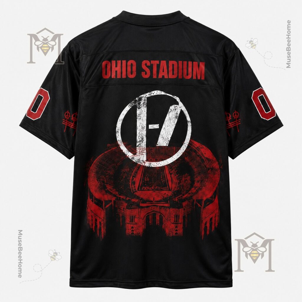 Twenty One Pilots Ohio Stadium Football Mesh Jersey - photo 3