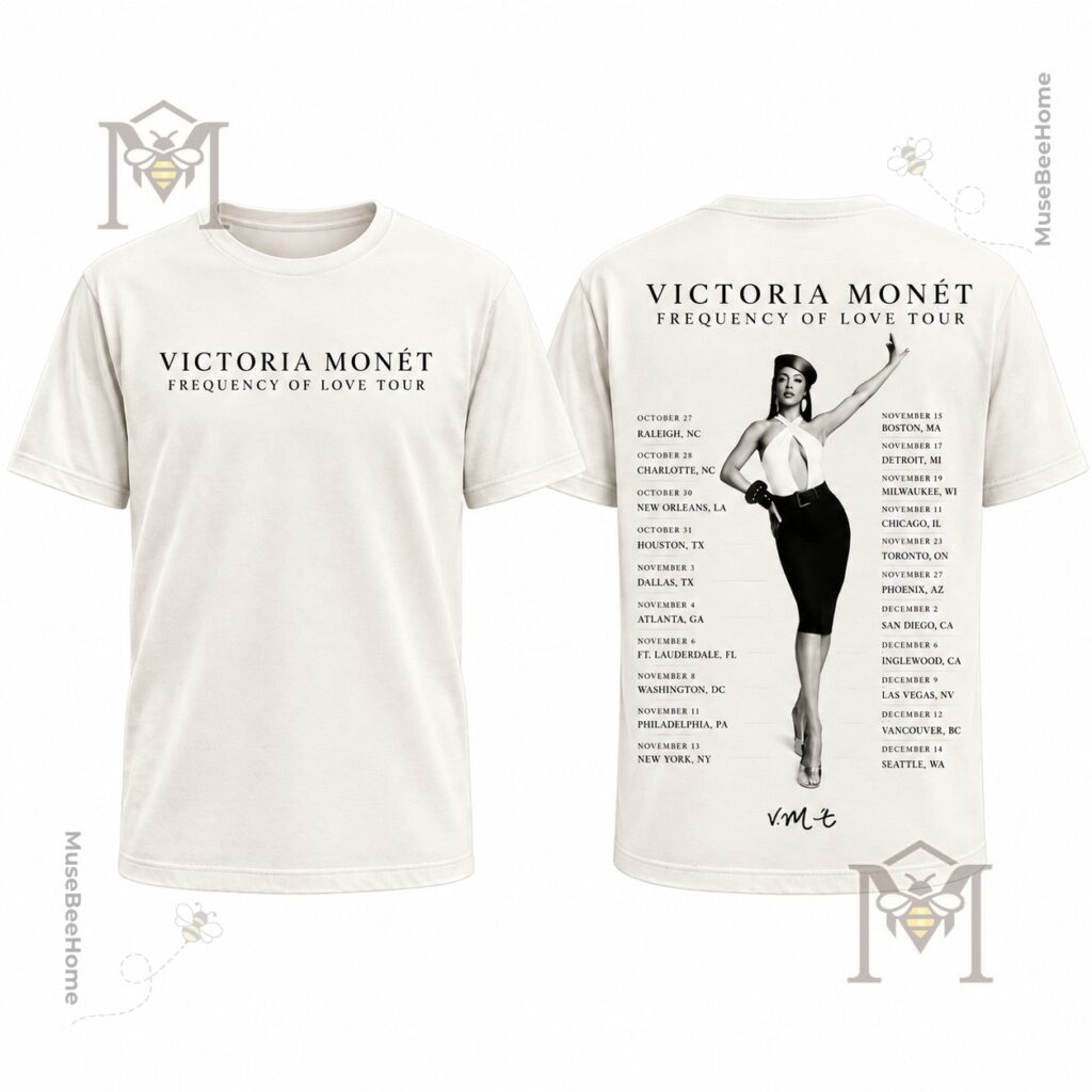 Victoria Monet Frequency Of Love Tour 2026 T-Shirt - photo 2