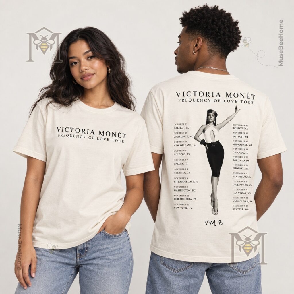 Victoria Monet Frequency Of Love Tour 2026 T-Shirt - photo 4