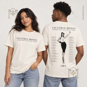 Victoria Monet Frequency Of Love Tour 2026 T-Shirt - photo 4