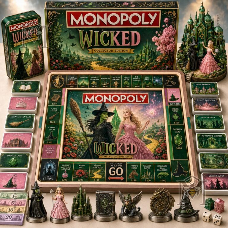 Wicked Monopoly Board Game - photo 2