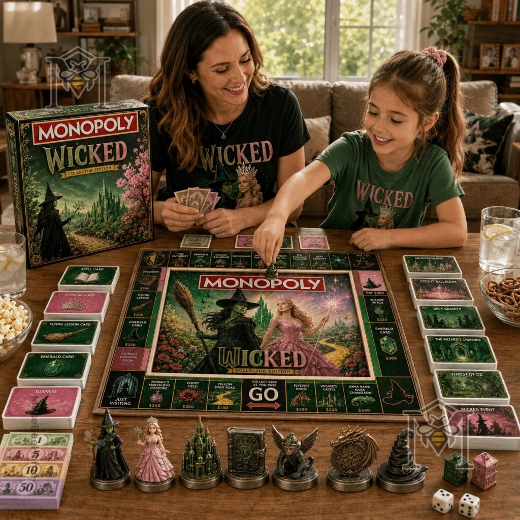 Wicked Monopoly Board Game - photo 4