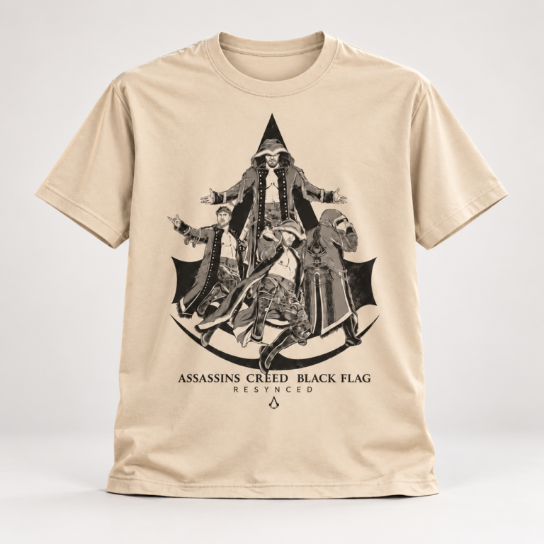 Will Ospreay Assassin's Creed Black Flag Resynced AEW T-Shirt - photo 2