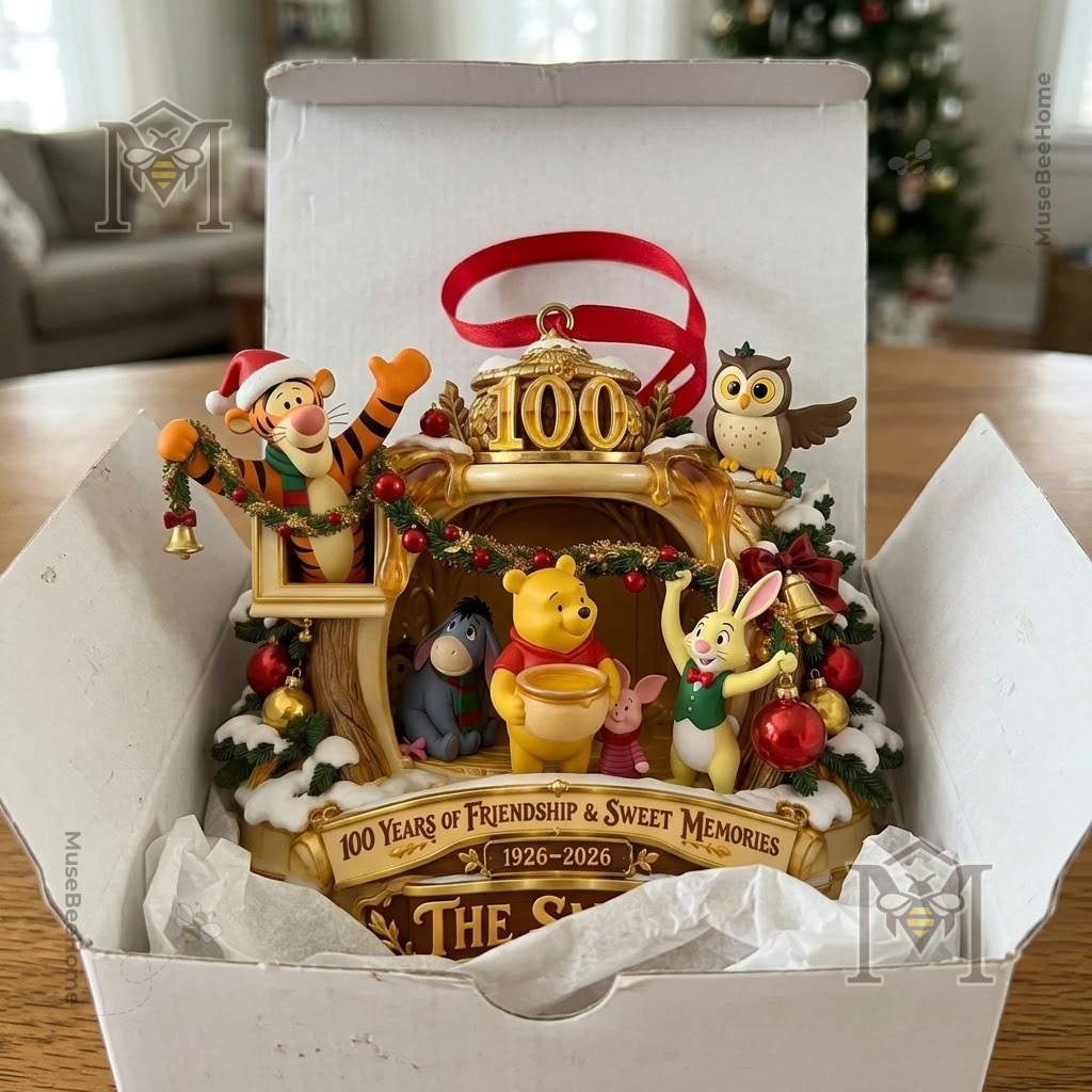 Winnie the Pooh 100th Anniversary Ornament - photo 2
