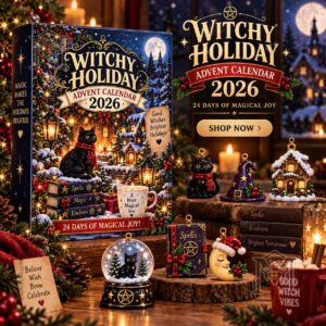 Witchy Christmas 2026 Advent Calendar - front box display