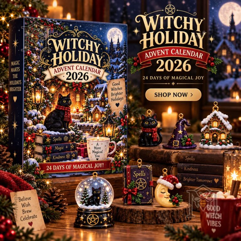Witchy Christmas 2026 Advent Calendar - front box display